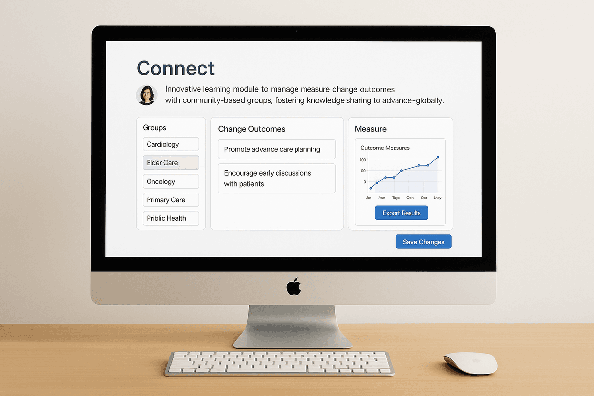 Connect with healthcare professionals