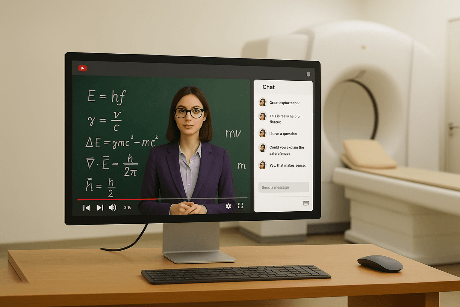 Education Computer Before Gamma Knife Machine